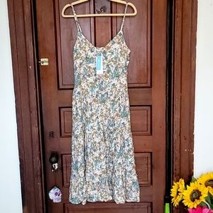 Cupshe Floral Summer Dress Small